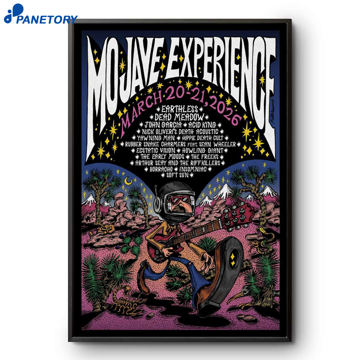 Mojave Experience Joshua Tree Ca Mar 20-21 2026 Poster 2 Mojave Experience Joshua Tree Ca Mar 20-21 2026 Poster