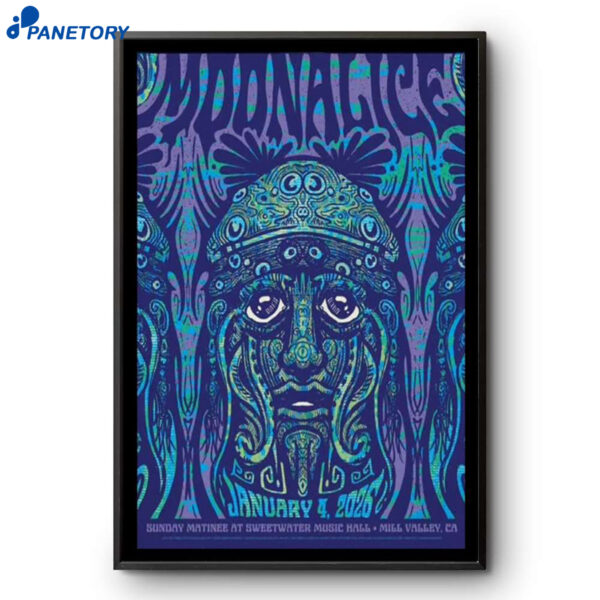 Moonalice Mill Valley CA Jan 4 2026 Poster