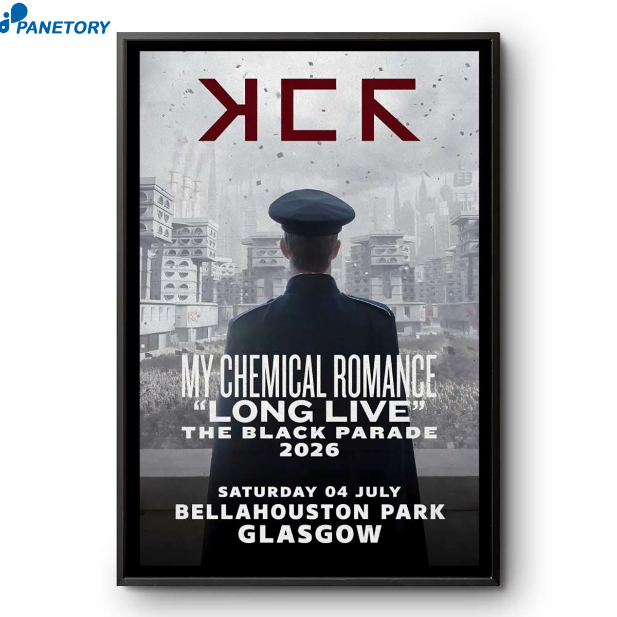 My Chemical Romance The Black Parade Glasgow Uk Jul 04 2026 Poster 2 My Chemical Romance The Black Parade Glasgow Uk Jul 04 2026 Poster