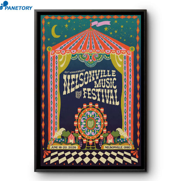Nelsonville Music Festival Nelsonville OH Jun 18-20 2026 Poster