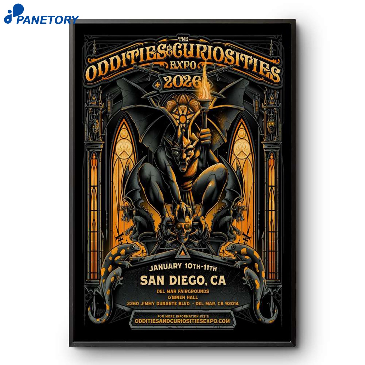 Oddities And Curiosities Expo San Diego Ca Jan 10-11 2026 Poster 2 Oddities And Curiosities Expo San Diego Ca Jan 10-11 2026 Poster