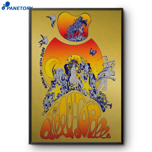 Okeechobee Music Festiva Okeechobee FL Mar 19-22 2026 Poster