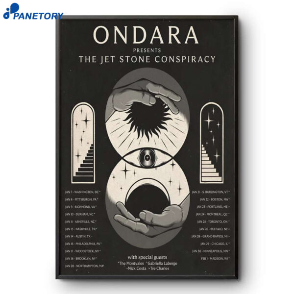 Ondara US And Canada Tour 2026 Poster