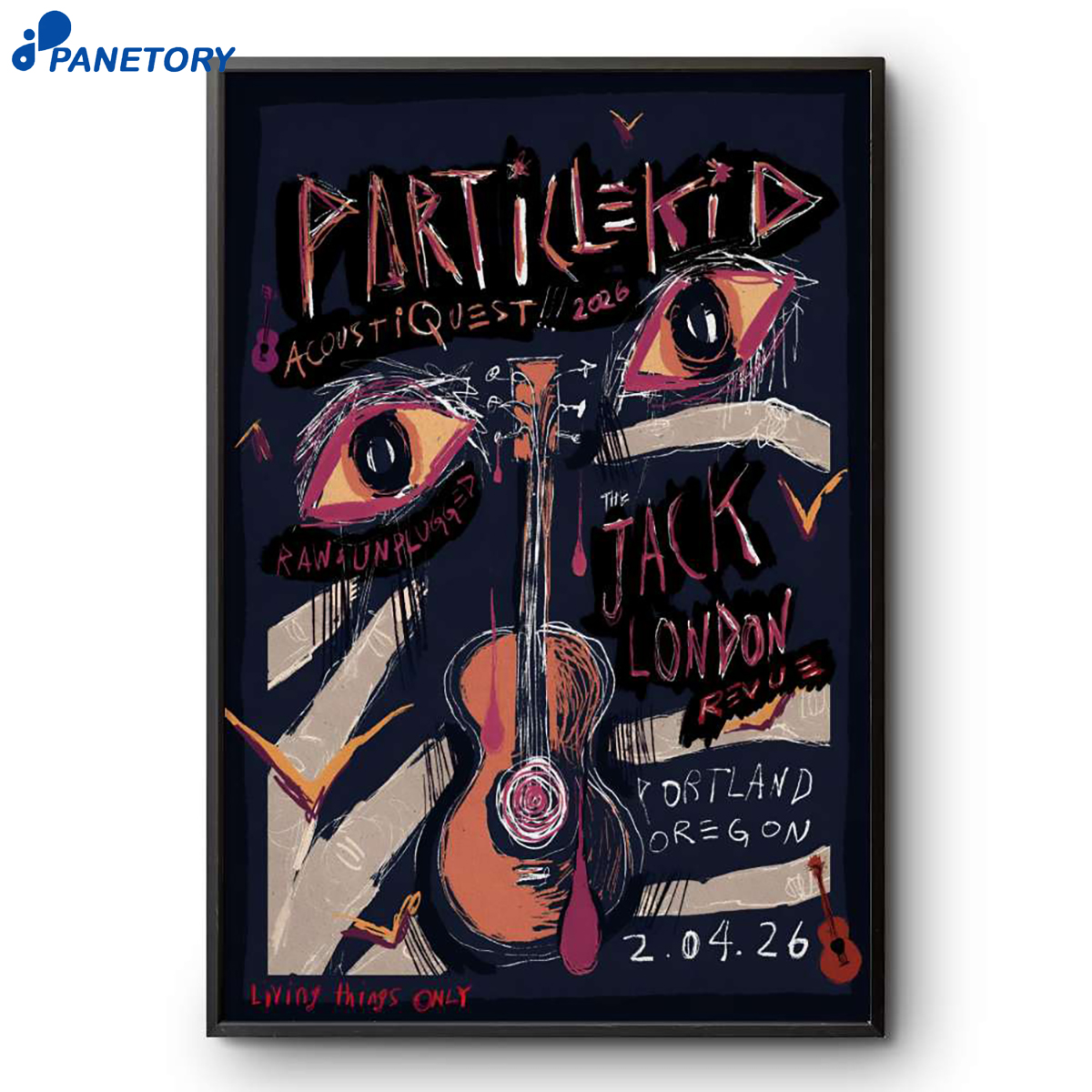 Particlekid Acoustiquest Jack London Revue Portland Or Feb 4 2026 Poster 2 Particlekid Acoustiquest Jack London Revue Portland Or Feb 4 2026 Poster