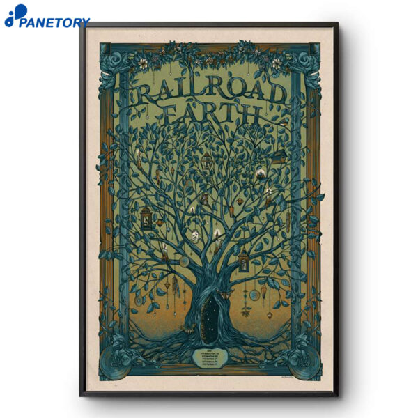 Railroad Earth Asbury Park NJ Jan 14 2026 Poster