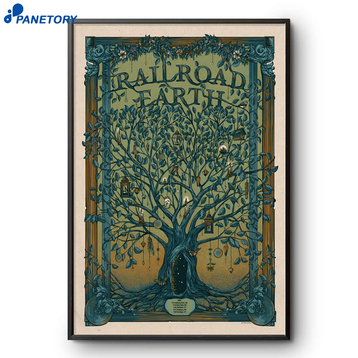 Railroad Earth Asbury Park Nj Jan 14 2026 Poster 2 Railroad Earth Asbury Park Nj Jan 14 2026 Poster