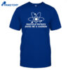 Reality Glitch's Men's Particle Physics Gives Me A Hadron Shirt