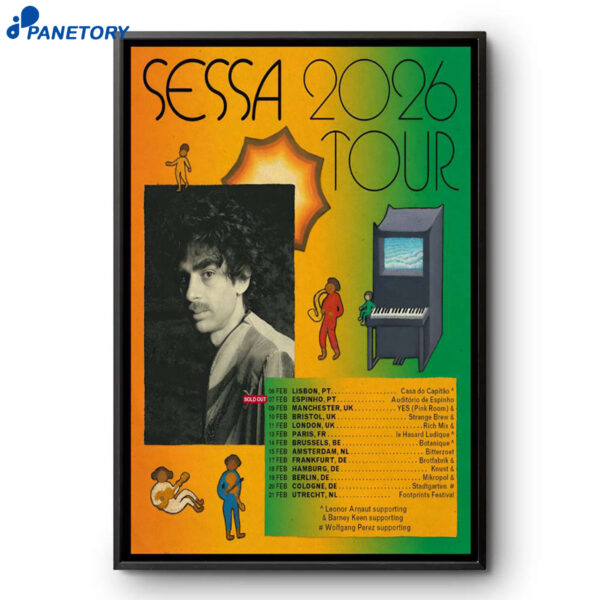 SESSA EU Shows 2026 Poster