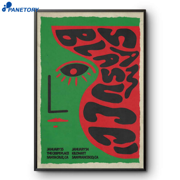 Sam Blasucci San Francisco CA Jan 24 2026 Poster