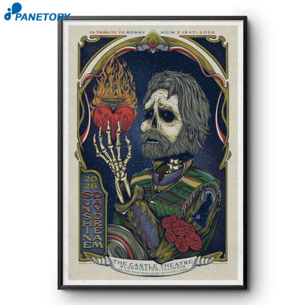 Sunshine Daydream Bobby Weir Bloomington IL Jan 30 2026 Poster