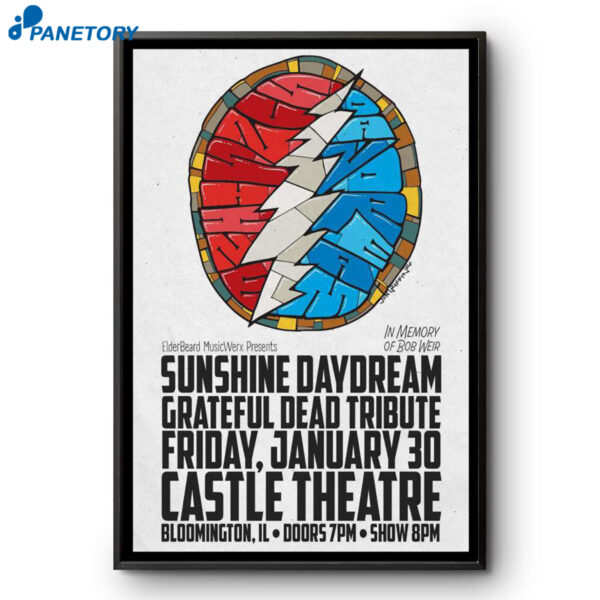 Sunshine Daydream The Castle Theatre Jan 30 2026 Poster