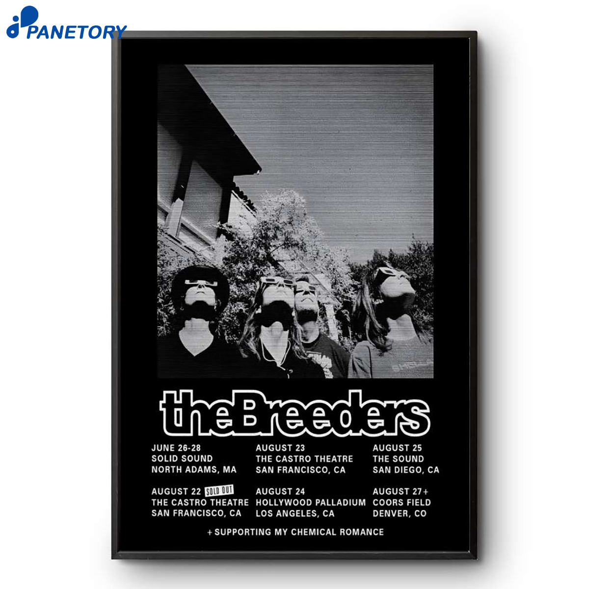 The Breeders August Shows 2026 Poster 2 The Breeders August Shows 2026 Poster
