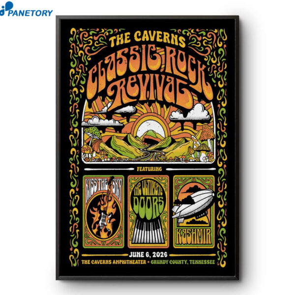 The Caverns Classic Rock Revival Grundy County TN Jun 6 2026 Poster