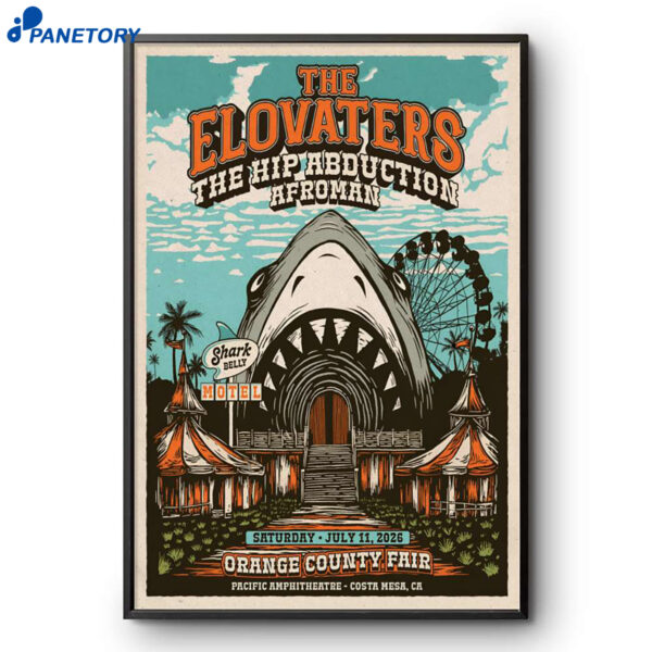 The Elovaters Costa Mesa CA Jul 11 2026 Poster
