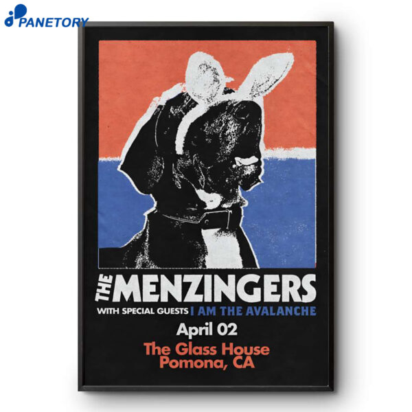 The Menzingers Pomona CA Apr 2 2026 Poster