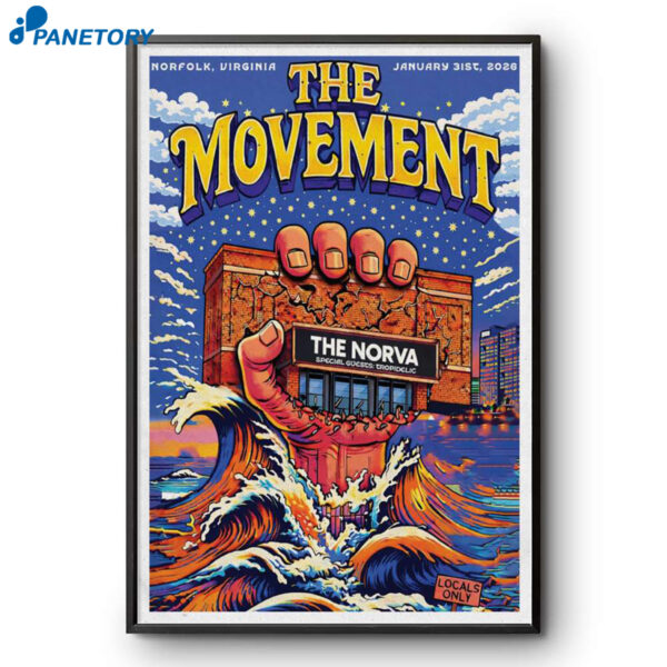 The Movement Norfolk Virginia Jan 31 2026 Poster