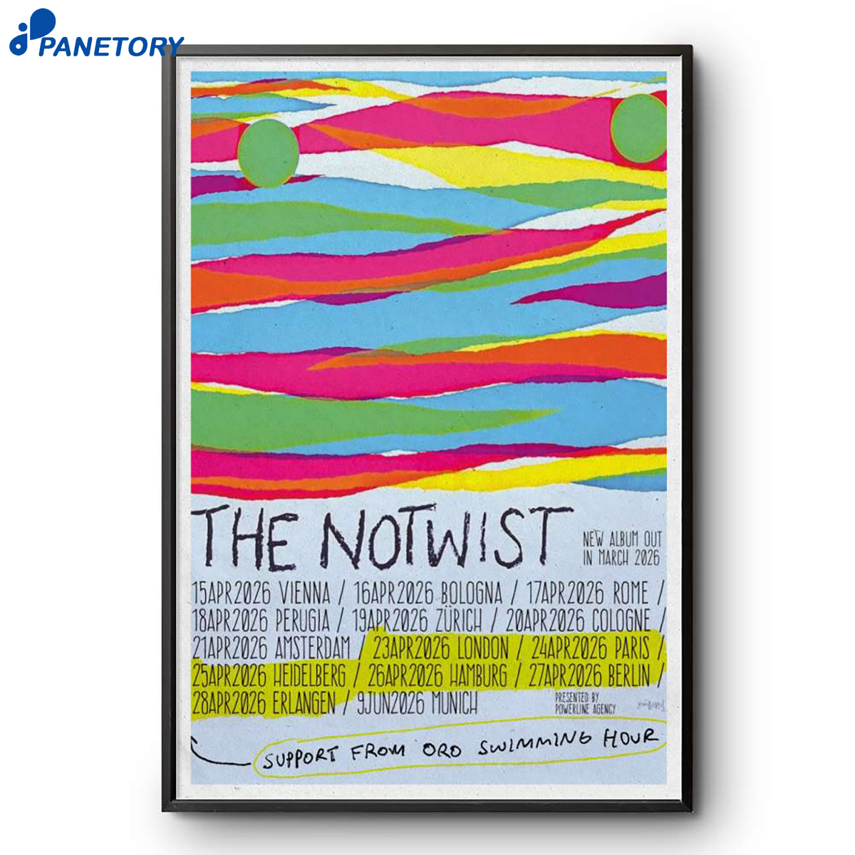The Notwist Tour Apr &Amp; Jun 2026 Poster 2 The Notwist Tour Apr & Jun 2026 Poster