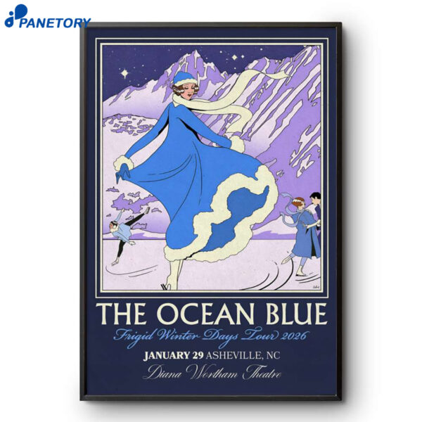 The Ocean Blue Asheville NC Jan 29 2026 Poster
