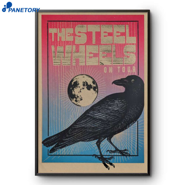 The Steel Wheels Tour 2025 Poster