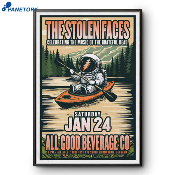 The Stolen Faces Birmingham AL Jan 24 2026 Poster