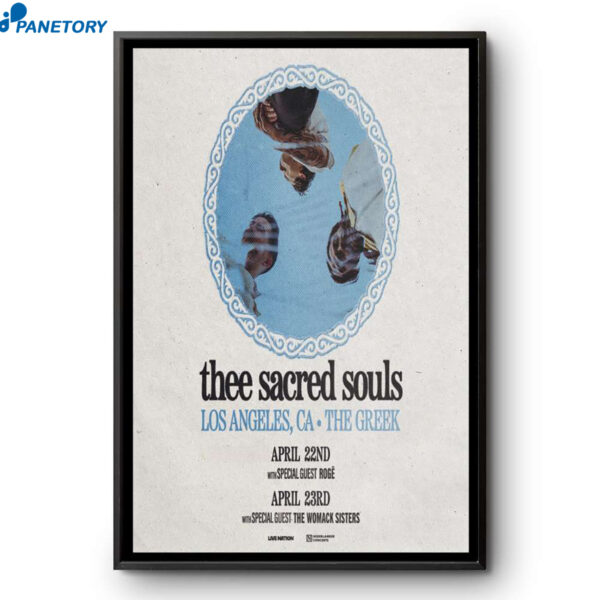 Thee Sacred Souls The Womack Sisters Apr 22-23 2026 Poster