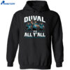Trevor Lawrence Travis Etienne Parker Washington Duval Vs All Yall Shirt 5 Trevor Lawrence Travis Etienne Parker Washington Duval Vs All Y’all Shirt 1