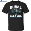 Trevor Lawrence Travis Etienne Parker Washington Duval Vs All Y’all Shirt