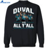 Trevor Lawrence Travis Etienne Parker Washington Duval Vs All Yall Shirt 4 Trevor Lawrence Travis Etienne Parker Washington Duval Vs All Y’all Shirt 2