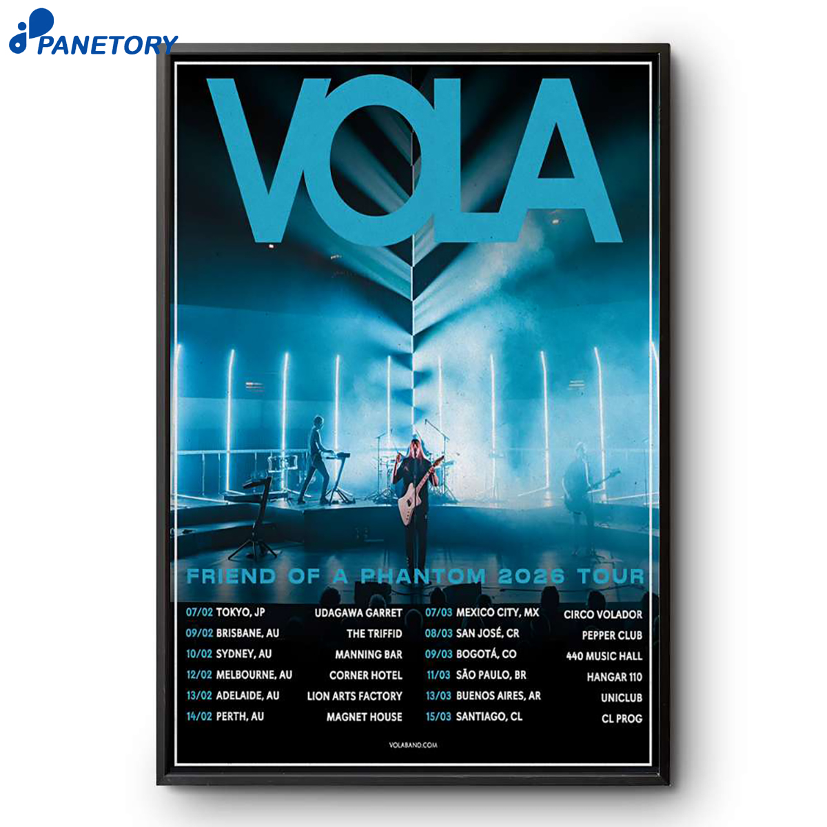 Vola Friend Of A Phantom Tour 2026 Poster 2 Vola Friend Of A Phantom Tour 2026 Poster