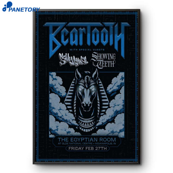 Beartooth Old National Centre Indianapolis IN Feb 27 2026 Poster