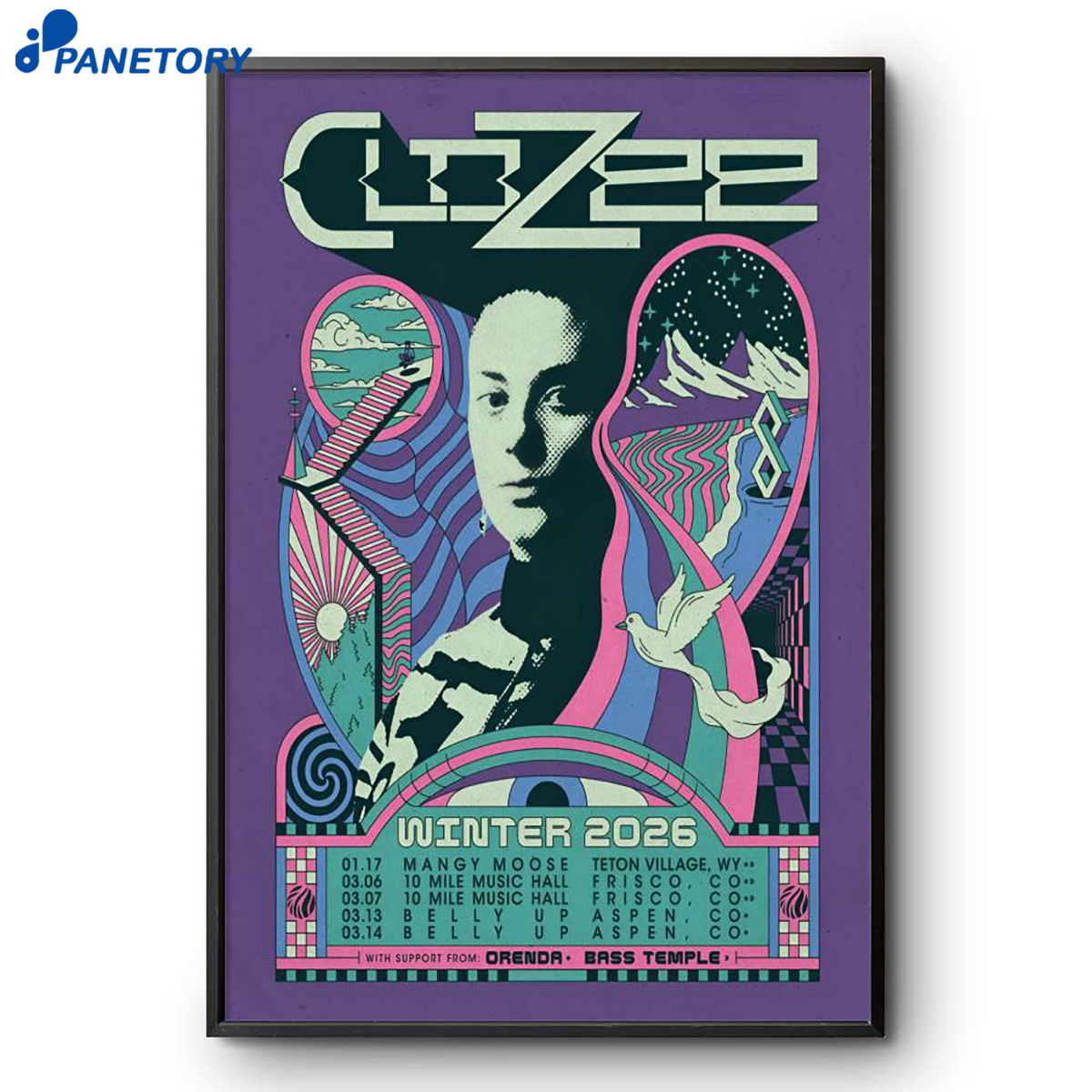 Clozee Tour Winter 2026 Poster 2 Clozee Tour Winter 2026 Poster