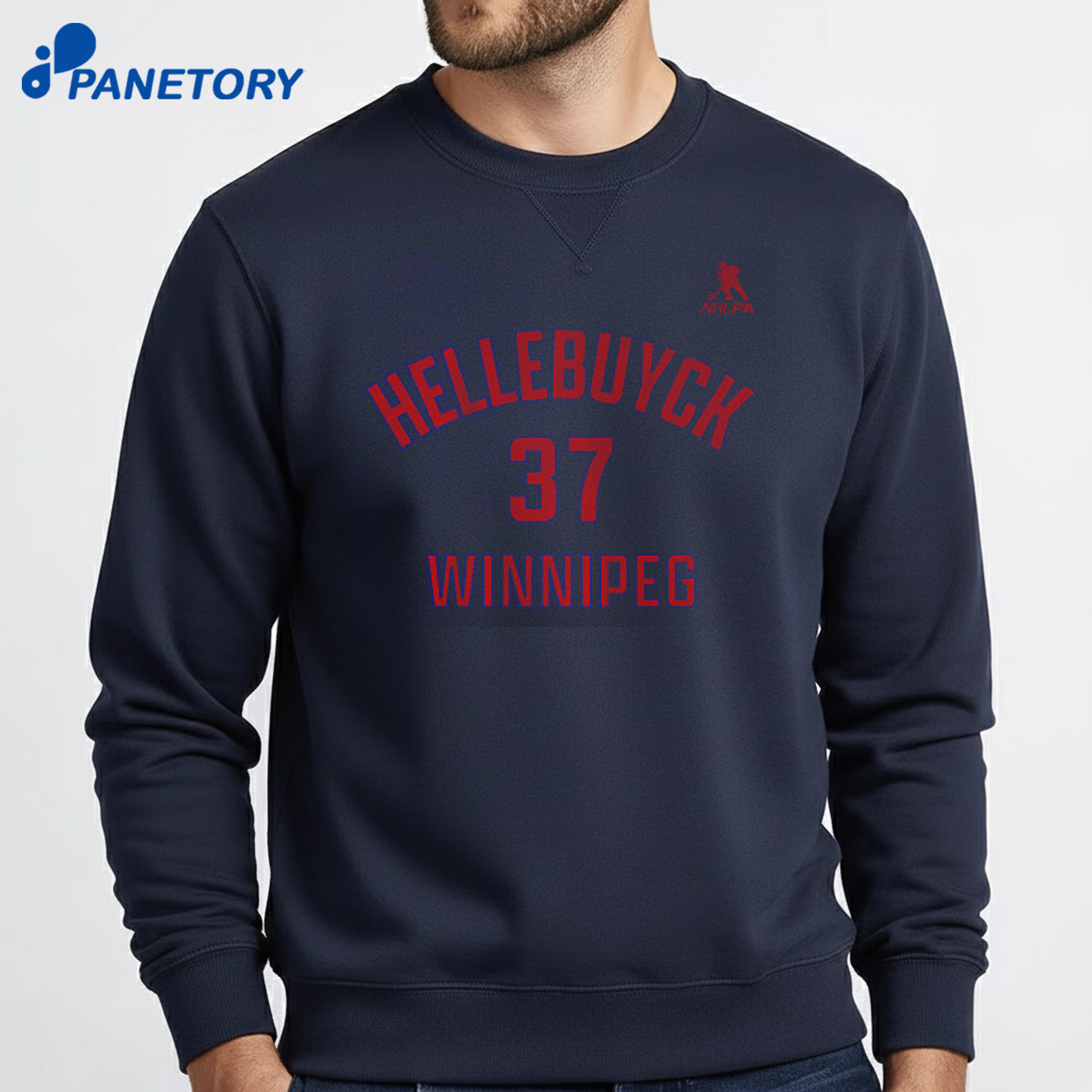 Connor Hellebuyck Winnipeg Name &Amp; Number Shirt 6 Connor Hellebuyck Winnipeg Name & Number Shirt 2