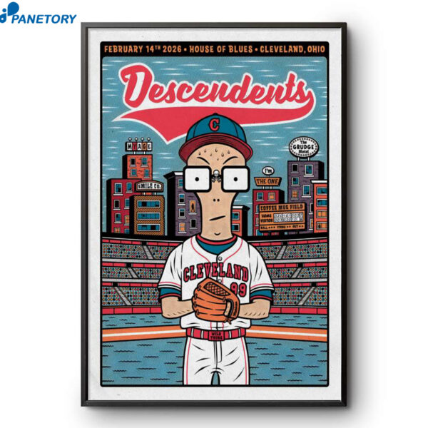 Descendents Cleveland OH Feb 14 2026 Poster