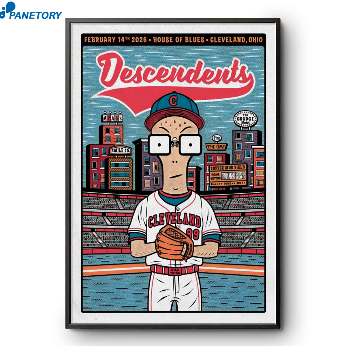 Descendents Cleveland Oh Feb 14 2026 Poster 2 Descendents Cleveland Oh Feb 14 2026 Poster