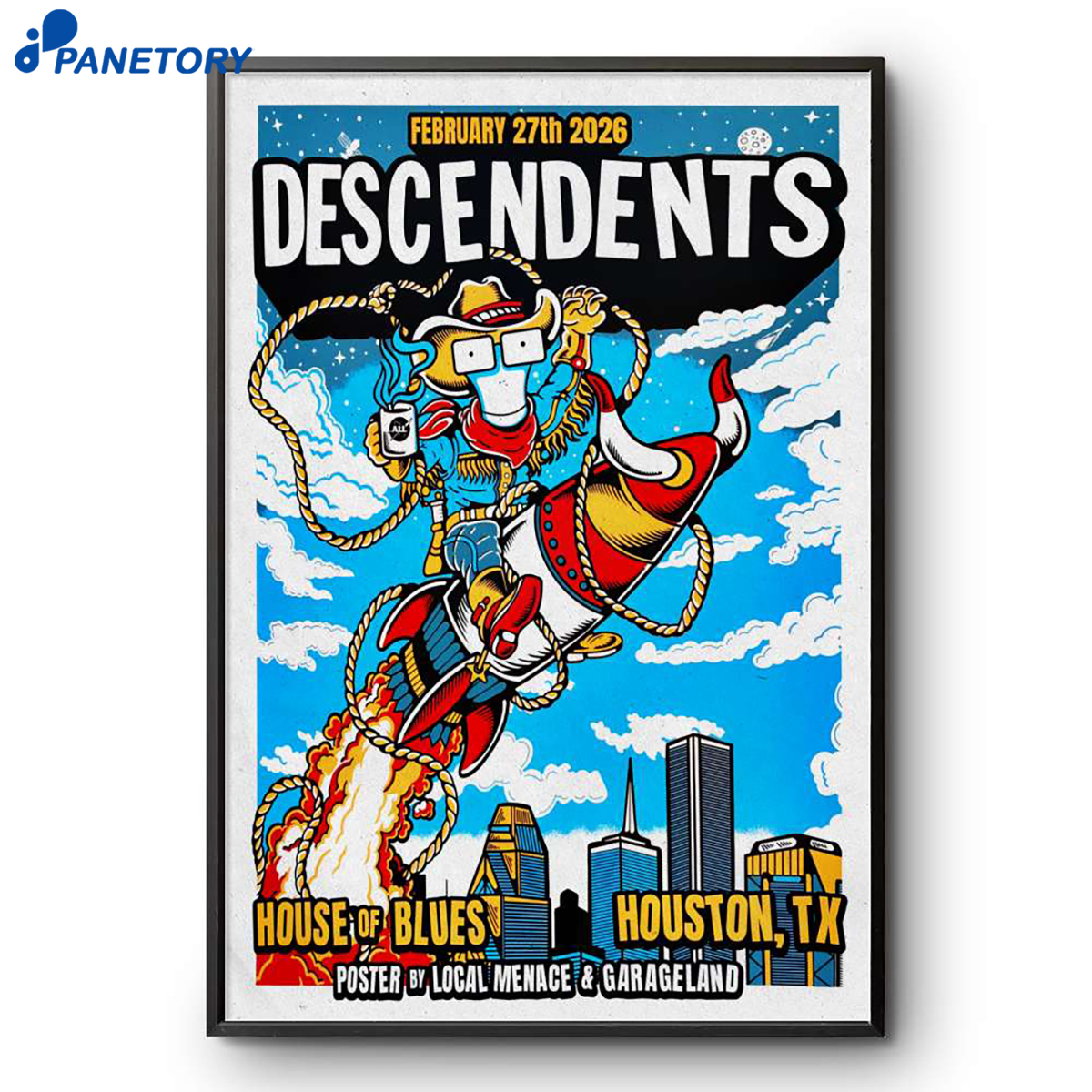 Descendents Houston Tx Feb 27 2026 Poster 2 Descendents Houston Tx Feb 27 2026 Poster