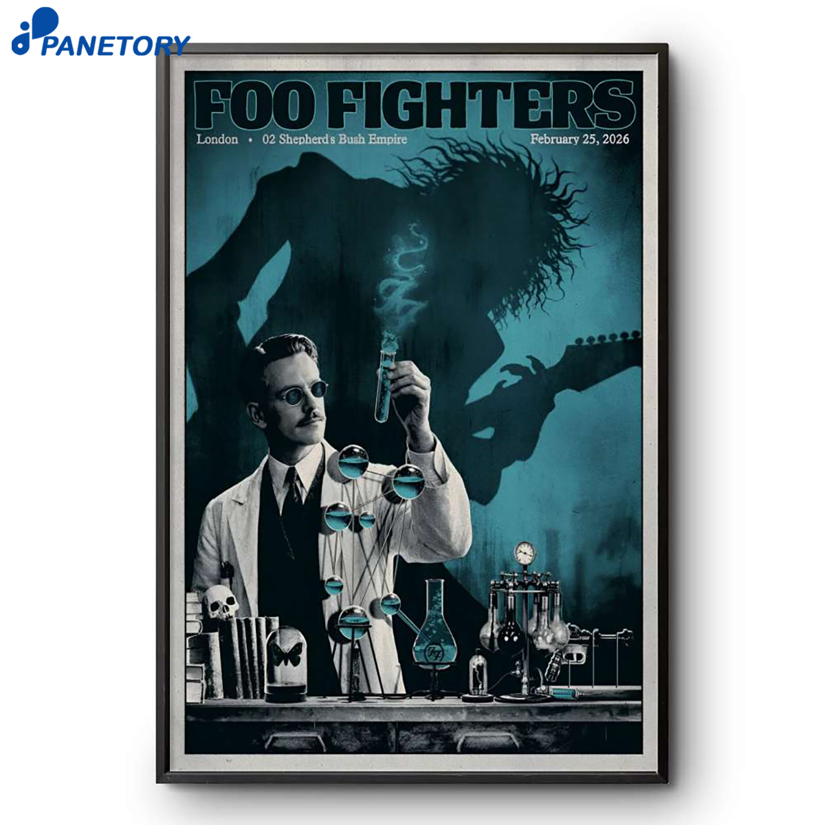 Foo Fighters O2 Shepherd'S Bush Empire London Uk Feb 25 2026 Poster 2 Foo Fighters O2 Shepherd'S Bush Empire London Uk Feb 25 2026 Poster