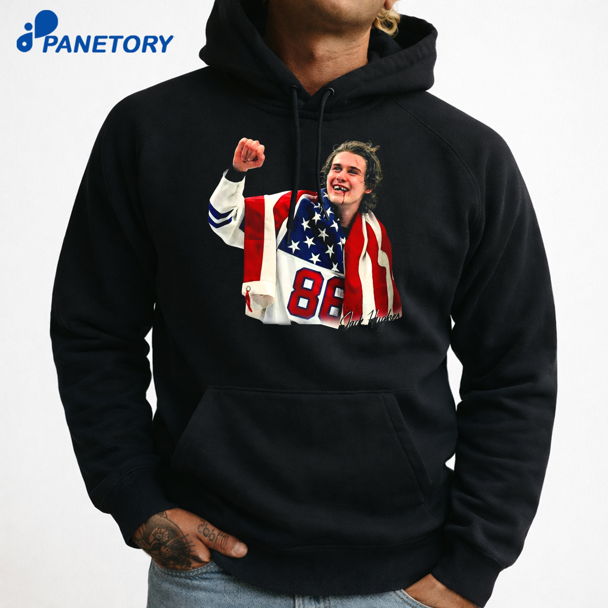 Jack Hughes Usa Shirt 7 Jack Hughes Usa Shirt 2