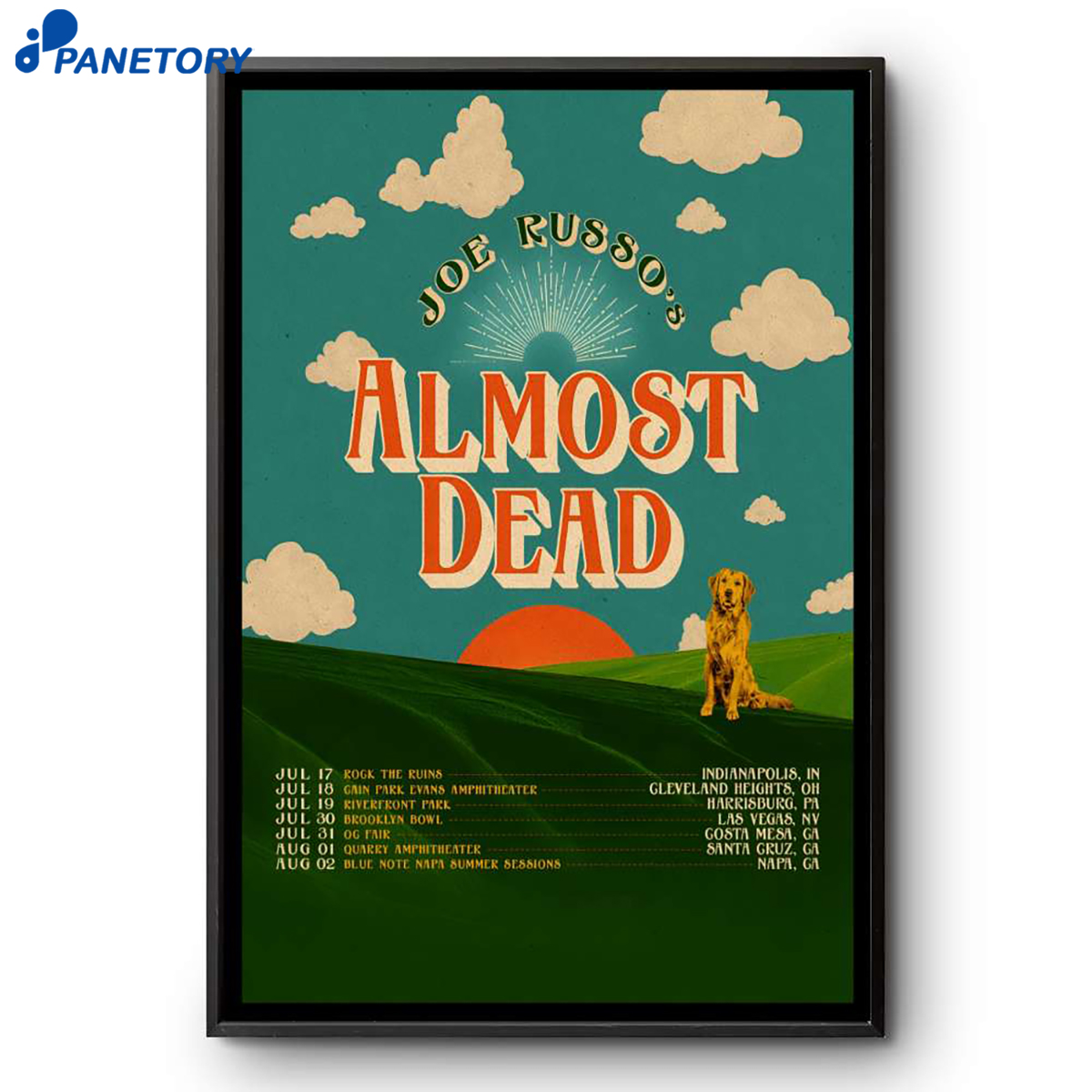 Joe Russo'S Almost Dead Summer Tour 2026 Poster 2 Joe Russo'S Almost Dead Summer Tour 2026 Poster
