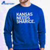 Kansas Needs Sharice Shirt 4 Kansas Needs Sharice Shirt 2