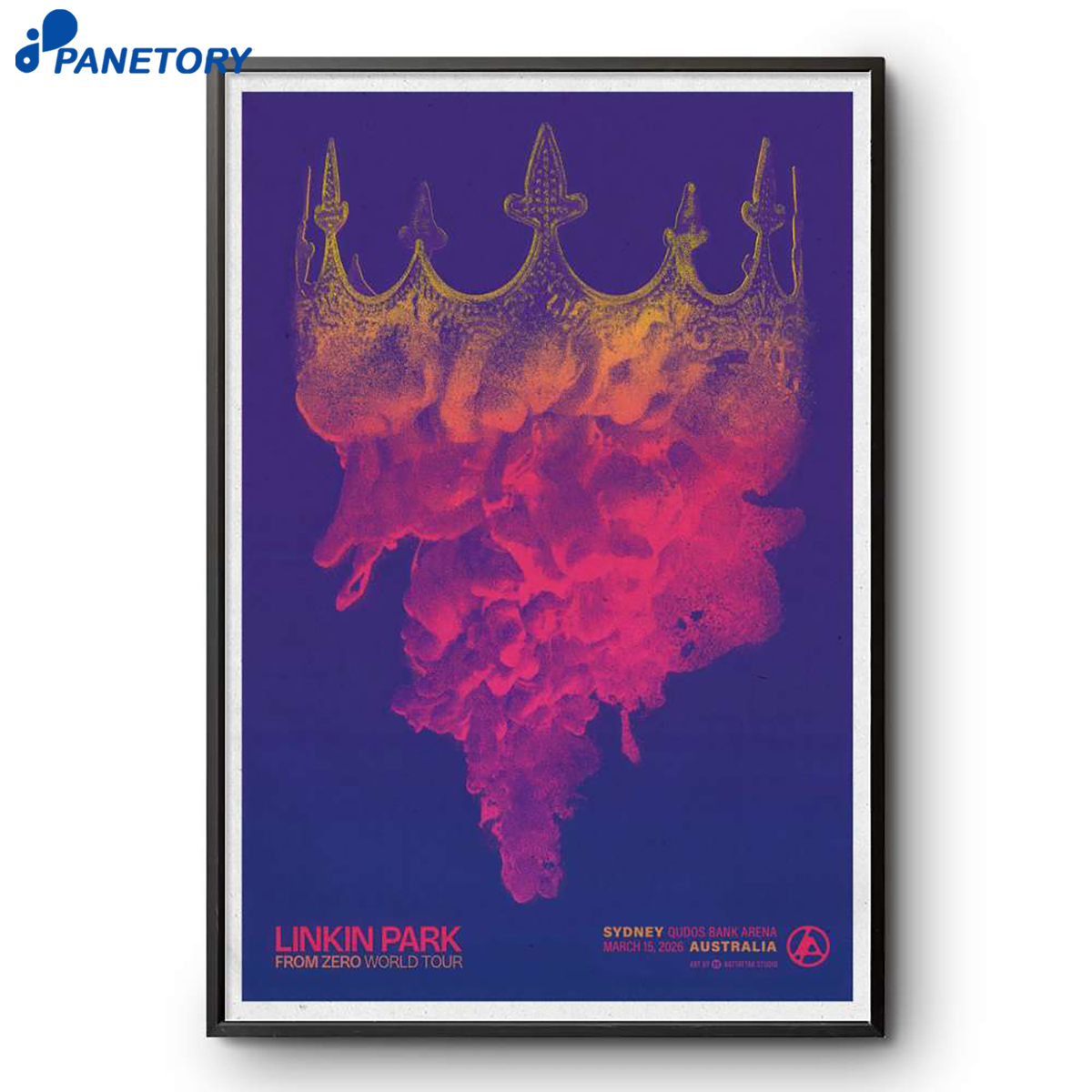 Linkin Park From Zero World Tour Qudos Bank Arena Mar 15 2026 Poster 2 Linkin Park From Zero World Tour Qudos Bank Arena Mar 15 2026 Poster