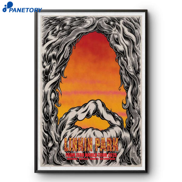 Linkin Park From Zero World Tour Rod Laver Arena Mar 10 2026 Poster
