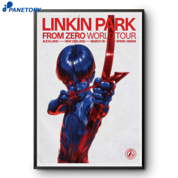Linkin Park From Zero World Tour Spark Arena Mar 18 2026 Poster