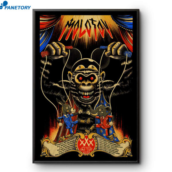 Molotov Usa Tour 2026 Poster