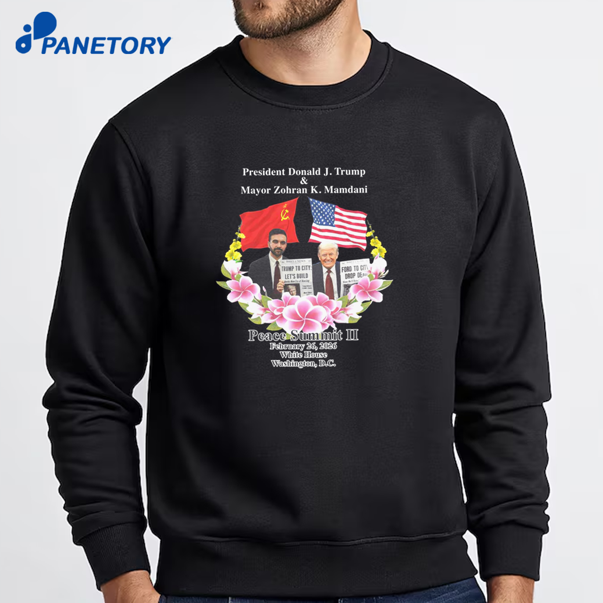 Peace Summit Ii Donald J Trump And Zohran K Mamdani Shirt 6 Peace Summit Ii Donald J Trump And Zohran K Mamdani Shirt 2