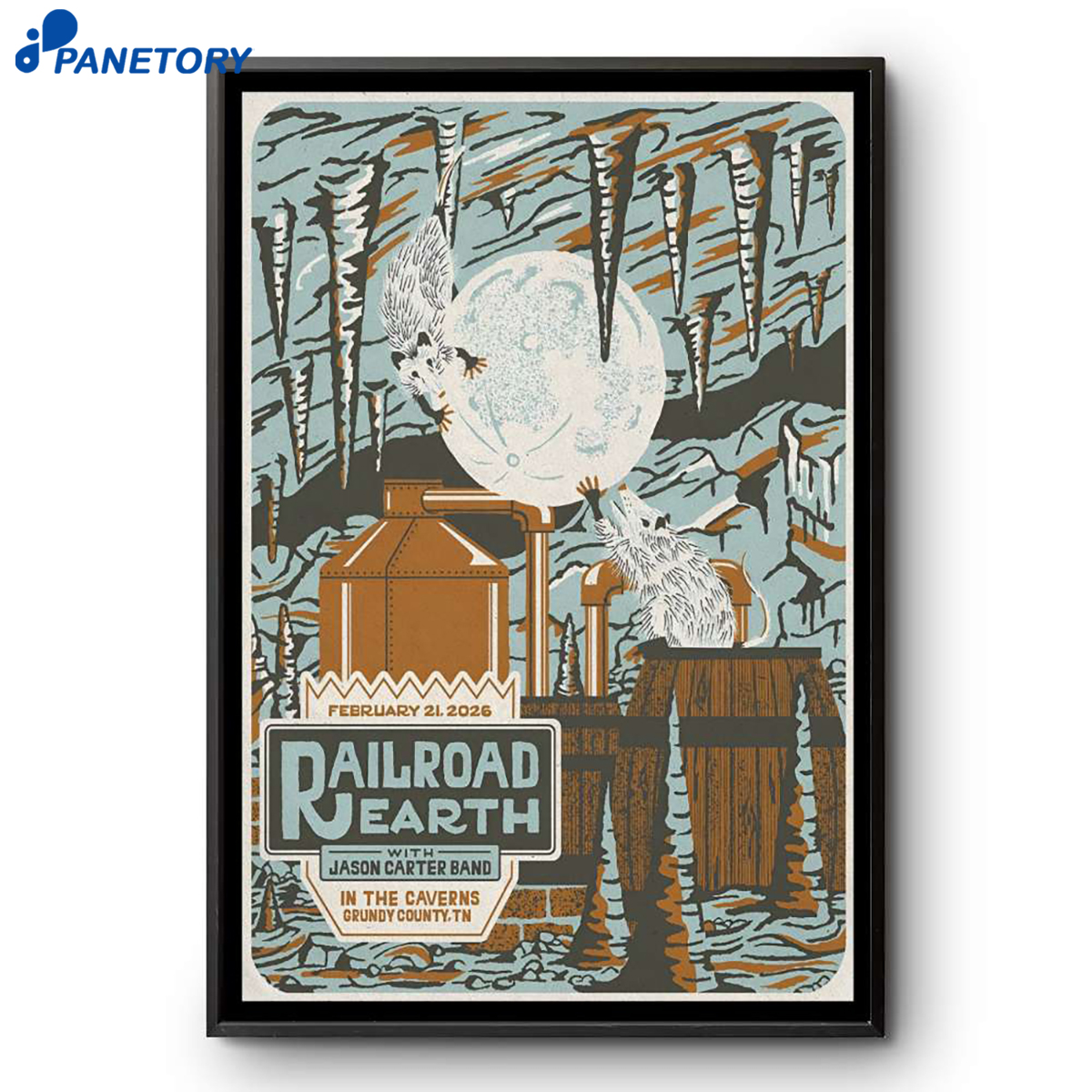 Railroad Earth Grundy County Tn Feb 21 2026 Poster 2 Railroad Earth Grundy County Tn Feb 21 2026 Poster
