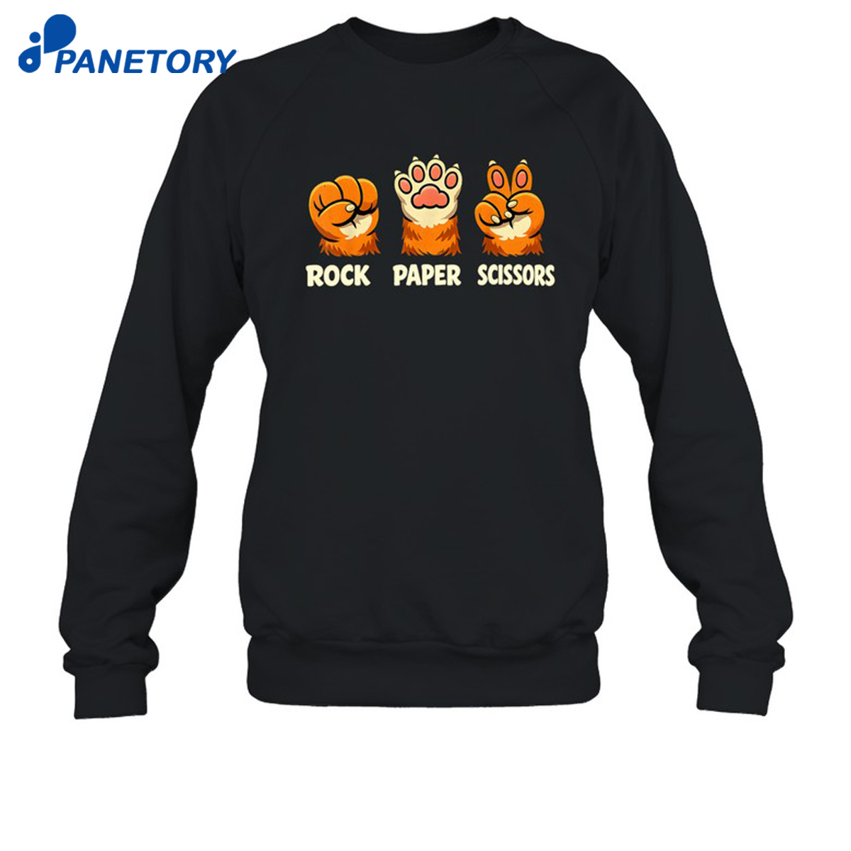 Retro Rock Paper Scissors Cat Paw Humor Pet Lover Meme Shirt 6 Retro Rock Paper Scissors Cat Paw Humor Pet Lover Meme Shirt 2
