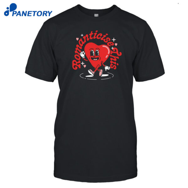 Romanticise This Valentine’s Heart Vintage Black Shirt