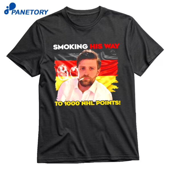 Smoking His Way To 1000 Points Shirt