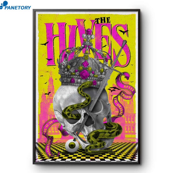 The Hives Teatro Metropólitan Mexico Feb 11 2026 Poster