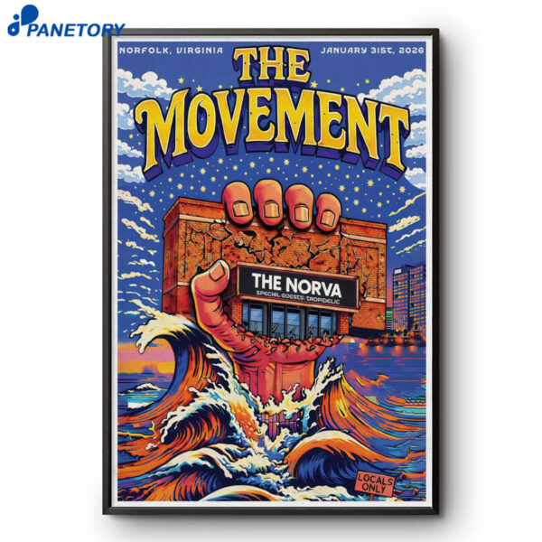 The Movement The Norva Norfolk VA Jan 31 2026 Poster